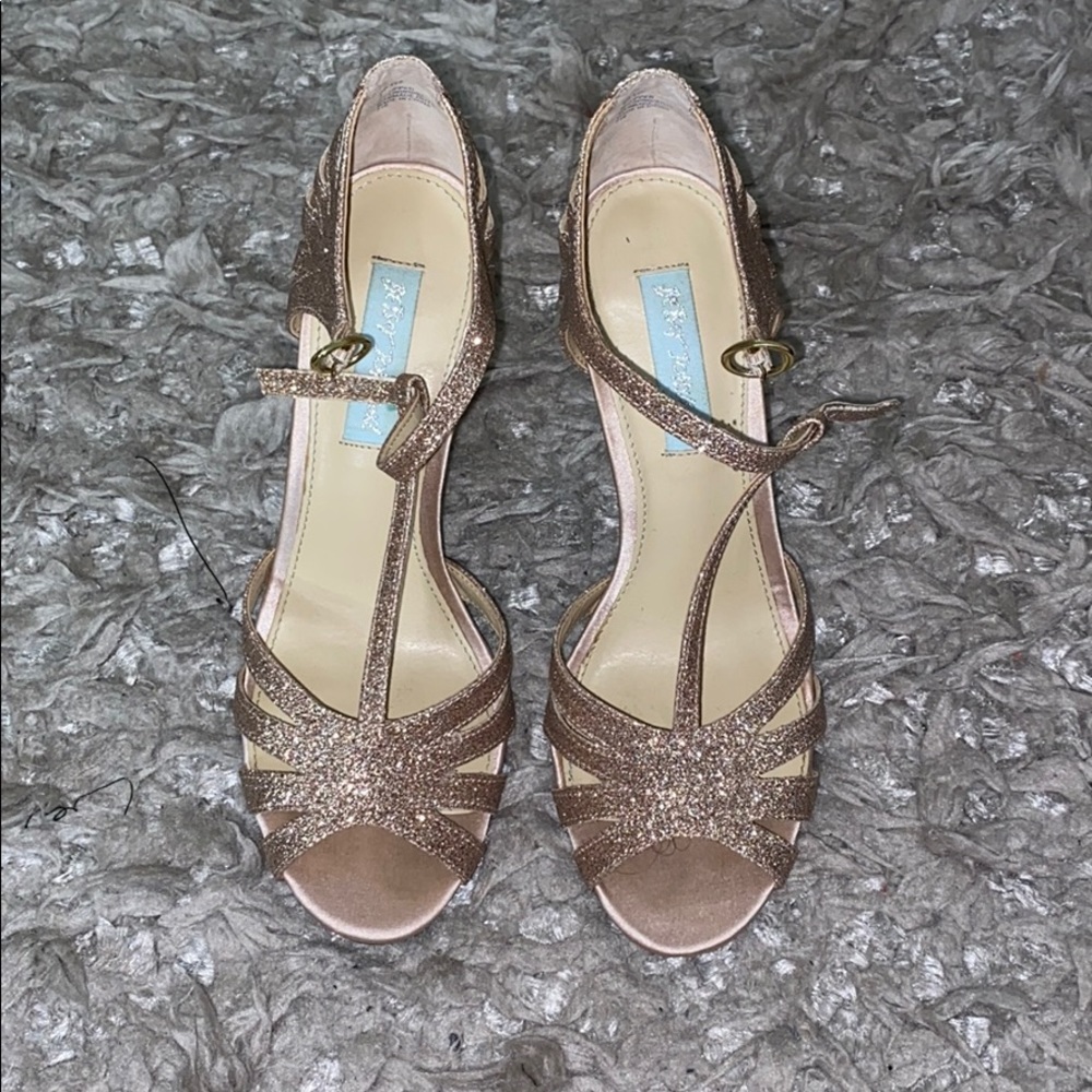 Blue by Betsey Johnson Tee Evening Sandals